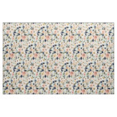 FULLNESSロマンチックバラ水色フローラ生地 ファブリック (ヤード)