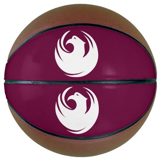 Fullsize Basketball with Flag of Phoenix City バスケットボール (正面)