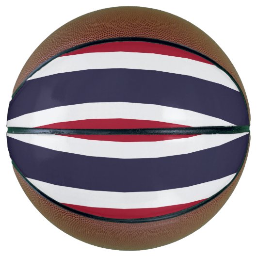 Fullsize Basketball with Flag of Thailand バスケットボール (正面)