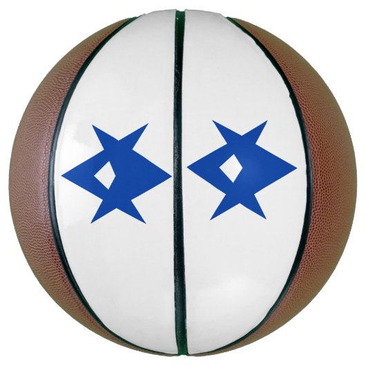 Fullsize Basketball with Flag of Toyota City バスケットボール (縦)