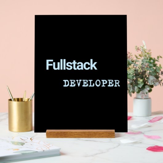 Fullstack Dev Banners アクリルサイン (ウェディング)