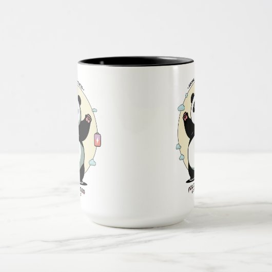 Fully Charged Rare Event – Social Battery マグカップ (中央)