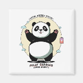 Fully Charged Rare Event – Social Battery マグネット (正面)