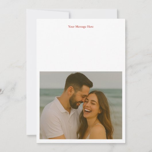 Fully Custom 6 Month Anniversary Card for Couple (裏面)