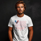 Fully Customizable Patriotic 4th of July Design Tシャツ