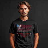 Fully Customizable Patriotic 4th of July Design Tシャツ