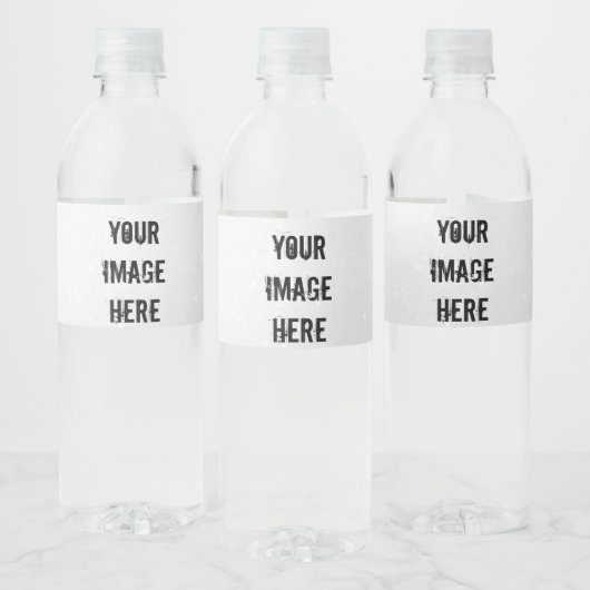 Fully Customizable Water Bottle Label ペットボトルラベル (ボトル)