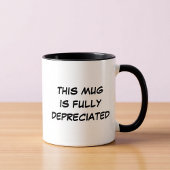 Fully Depreciated Funny Accounting Coffee Mug マグカップ