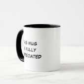 Fully Depreciated Funny Accounting Coffee Mug マグカップ (正面左)