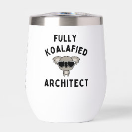 Fully Koalafied Architect Koala Cartoon Sunglasses