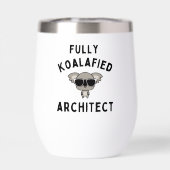 Fully Koalafied Architect Koala Cartoon Sunglasses (背面)