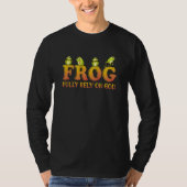 Fully Rely On God Frog Kids  Fully Rely On God Fro Tシャツ (正面)