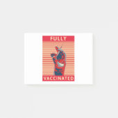 Fully Vaccinated ポストイット (正面)
