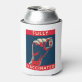 Fully Vaccinated 缶クーラー (缶正面)