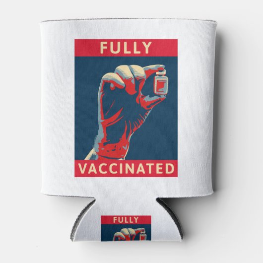 Fully Vaccinated 缶クーラー (正面)