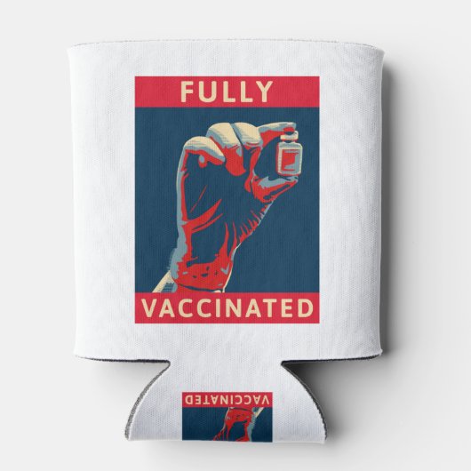 Fully Vaccinated 缶クーラー (裏面)
