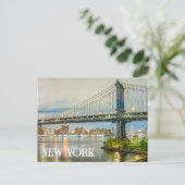 Fulton Ferry Landing, New York, USA ポストカード (スタンド正面)