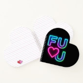 FULU Neon Spiral Notebook ノートブック (内部)