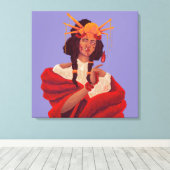 Fumadora de Jazmín キャンバスプリント (インサイチュ (ウッドフロア))