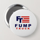 FUMP TRUCK -アンチ – トランプ –  缶バッジ (正面&裏面)