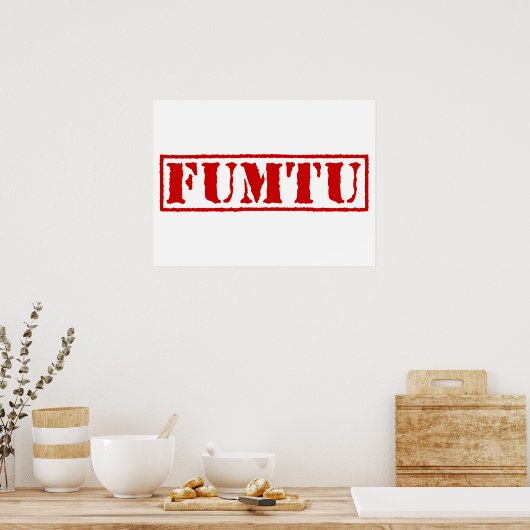 FUMTU ポスター (キッチン)