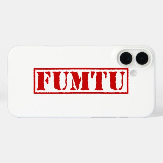 FUMTU Case-Mate iPhoneケース (裏面 (横))