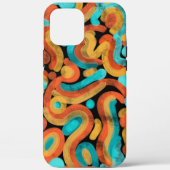 Fun, abstract, colorful phone case Case-Mate iPhoneケース (裏面)