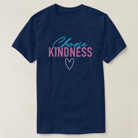 Fun and Catchy "Choose Kindness" T-Shirt Tシャツ (デザイン正面)