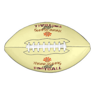 Fun and Catchy Thanksgiving Design Football アメリカンフットボール