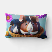 Fun and cute guinea pigs  ランバークッション (裏面)