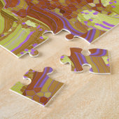 Fun and cute little calf with big eyes ジグソーパズル (側面)