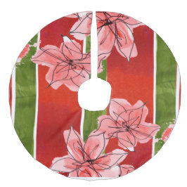 FUN AND FABULOUS CHRISTMAS TREE SKIRT フェイクリネンツリースカート