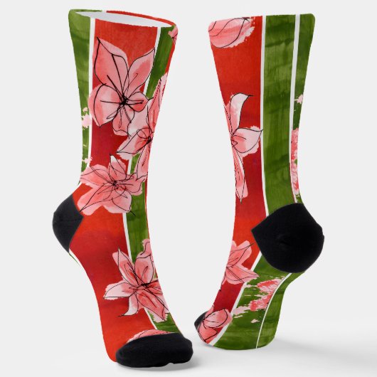 FUN AND FESTIVE CHRISTMAS CREW SOCKS ソックス (傾斜あり)