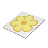 Fun and Funky 60s 70s Retro Flower Ceramic Tile タイル (側面)