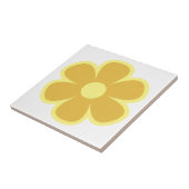 Fun and Funky 60s 70s Retro Flower Ceramic Tile タイル (側面)