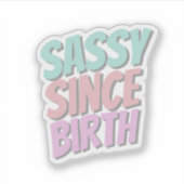 Fun and Quirky Sticker シール (正面)