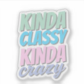 Fun and Quirky Sticker  シール (正面)