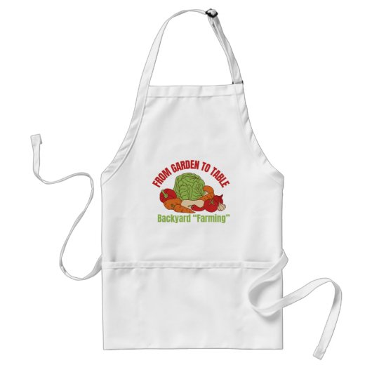 Fun Apron For Those that Love Gardening スタンダードエプロン (正面)