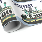 Fun At The Ferry Boat Travel ラッピングペーパー (ロールコーナー)