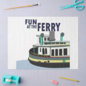 Fun At The Ferry Boat Travel 薄葉紙 (クラフト)