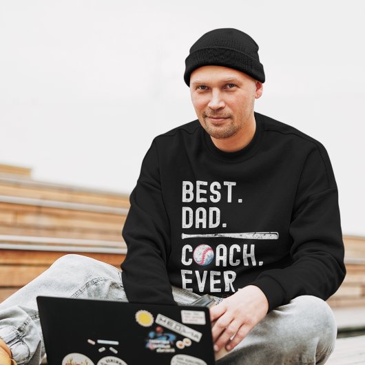 Fun Baseball Dad Coach スウェットシャツ