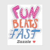 Fun Beats Fast シール (シート)