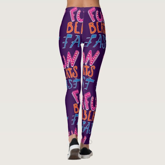 Fun Beats Fast レギンス (裏面)