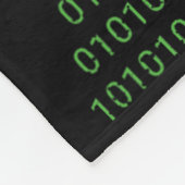 Fun Binary Christmas Tree Computer Programmers And フリースブランケット (角)