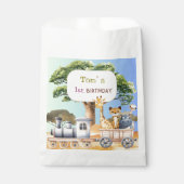 Fun Blue Safari Party フェイバーバッグ (正面)