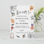 Fun Boo! Spooktacular Halloween birthday party 招待状 (スタンド正面)