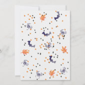 Fun Boo! Spooktacular Halloween birthday party 招待状 (裏面)