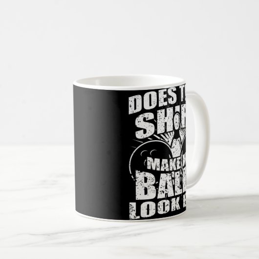 Fun Bowling Ball  - Gag Gift Bowling  for Men コーヒーマグカップ (正面右)