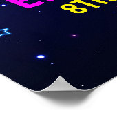 Fun Bowling Birthday Girl ポスター (角)