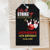 Fun Bowling party for Kids ギフトタグ